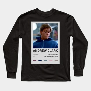 Emilio Esteves as Andrew Clark in The Breakfast Club Long Sleeve T-Shirt